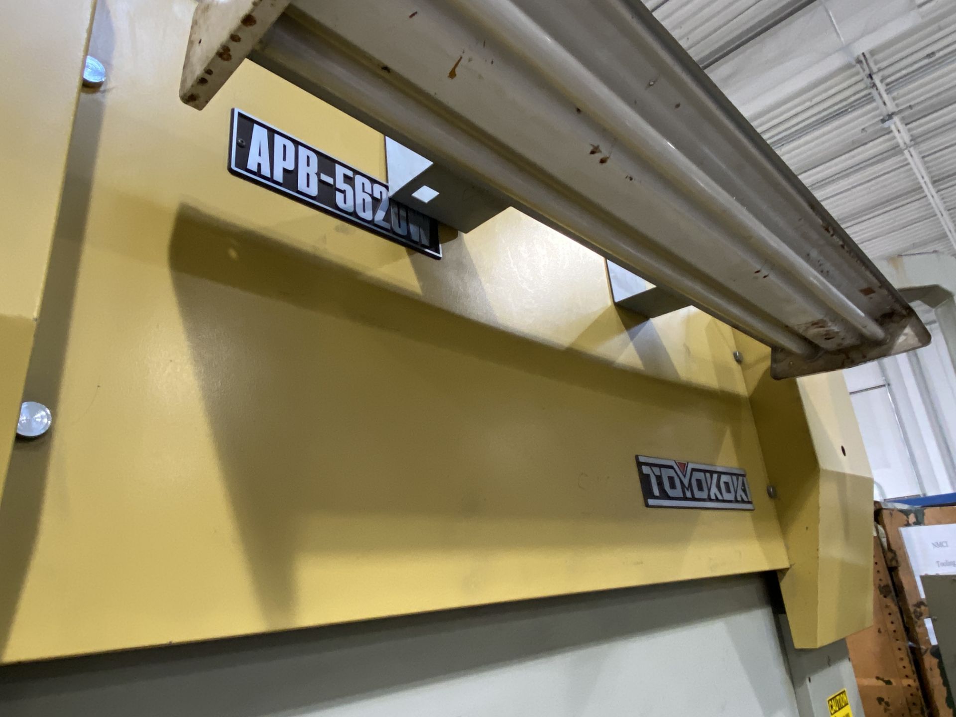 Toyokoki APB5620W 56-Ton x 78" Servo-Electric Press Brake, S/N APB2794, 1994 - Image 9 of 20