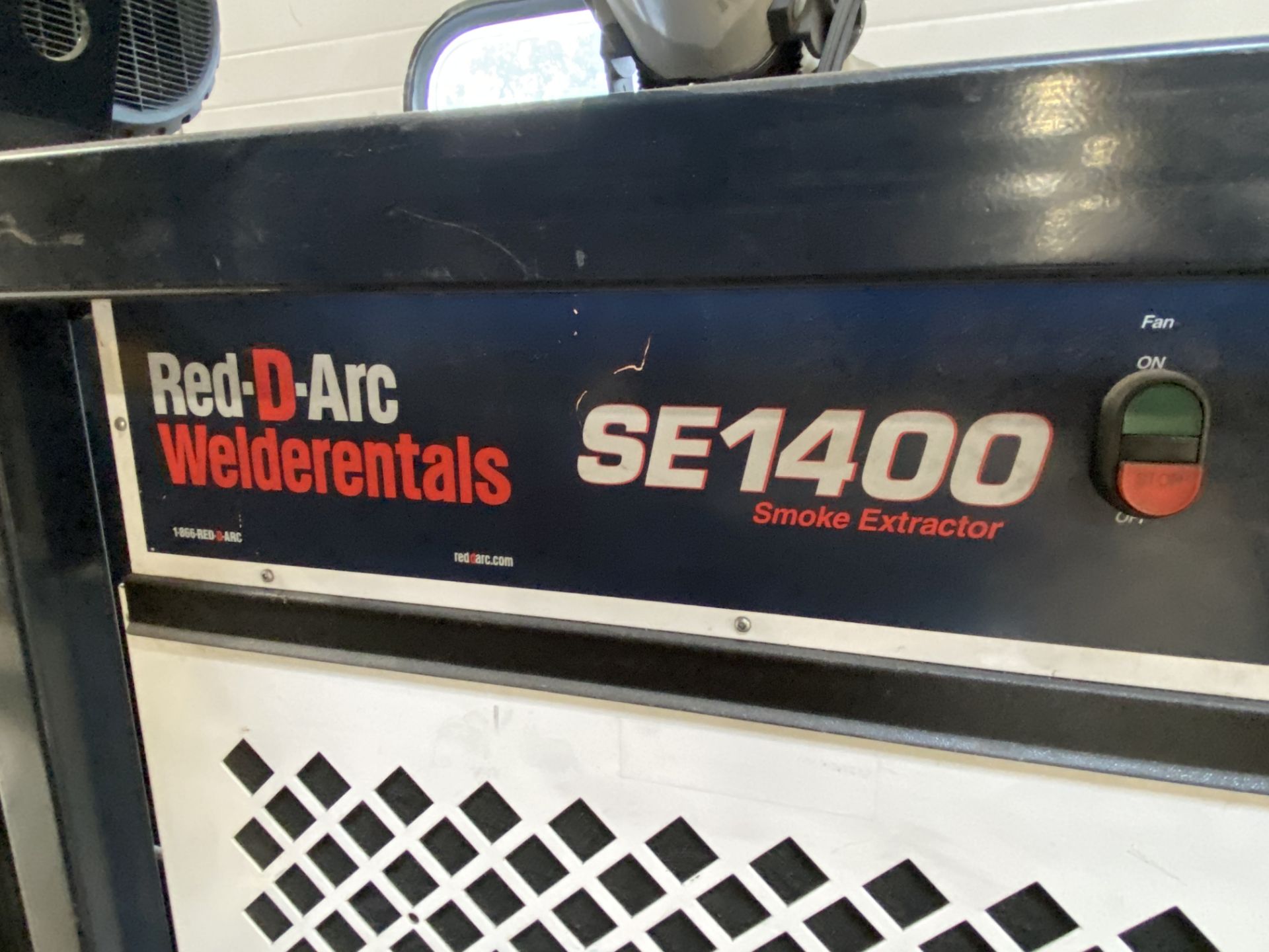 Red D Arc SE-1400 Fume Extractor, S/N 071314016 - Image 4 of 6