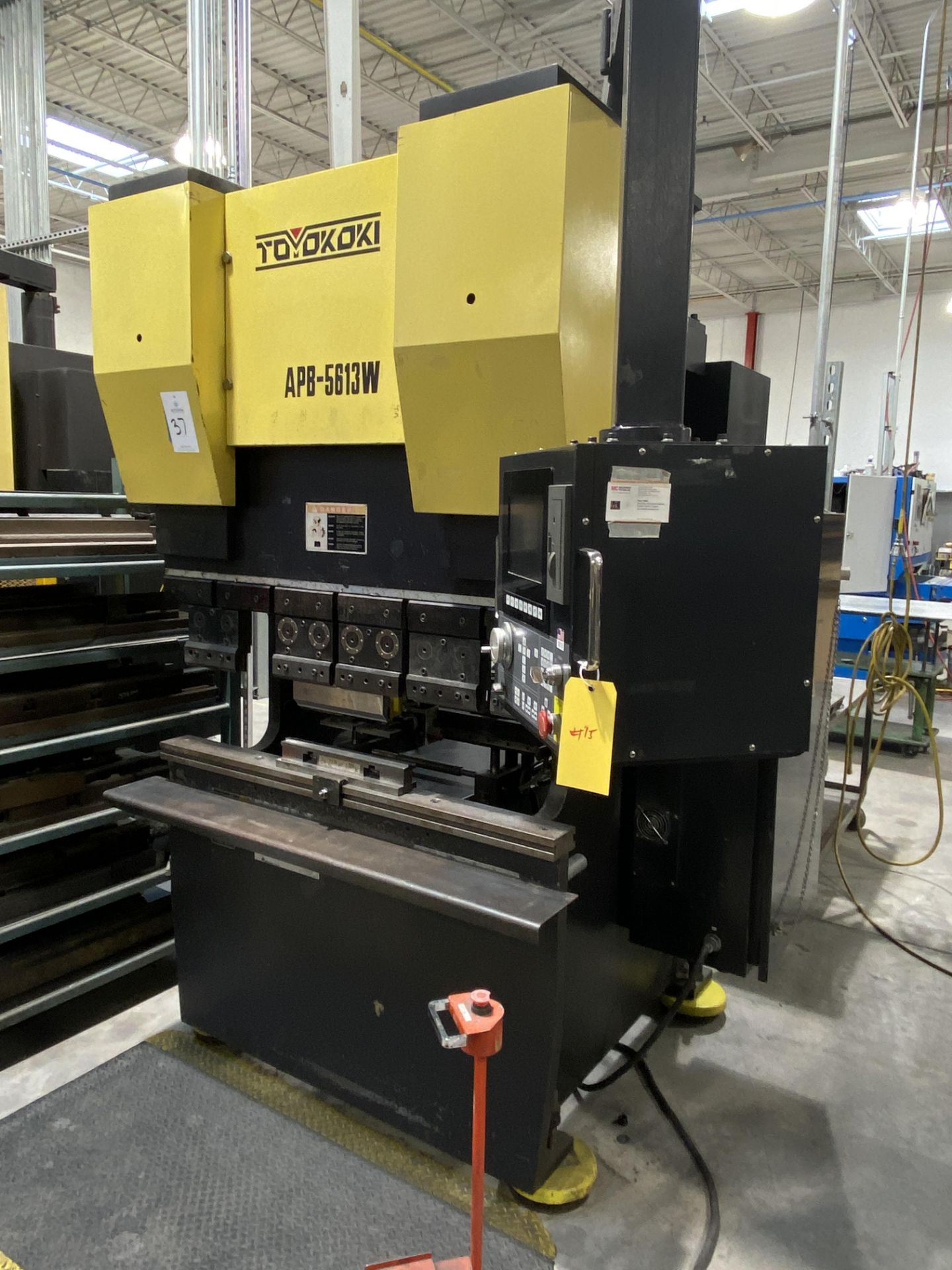 Toyokoki APB5613W 56-Ton x 51" Servo-Electric Press Brake, S/N 7002812 - Image 2 of 21