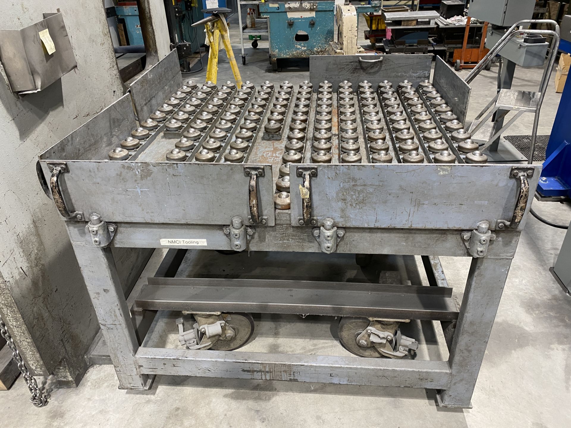 55" x 55" Ball Transfer Die Changing Table - Image 2 of 4