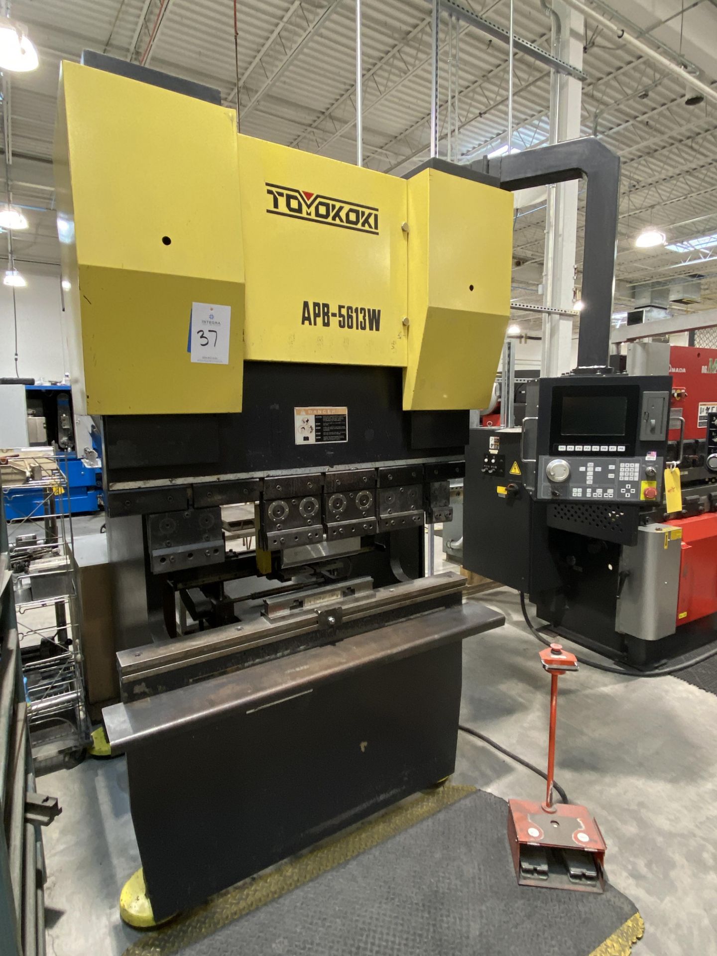 Toyokoki APB5613W 56-Ton x 51" Servo-Electric Press Brake, S/N 7002812