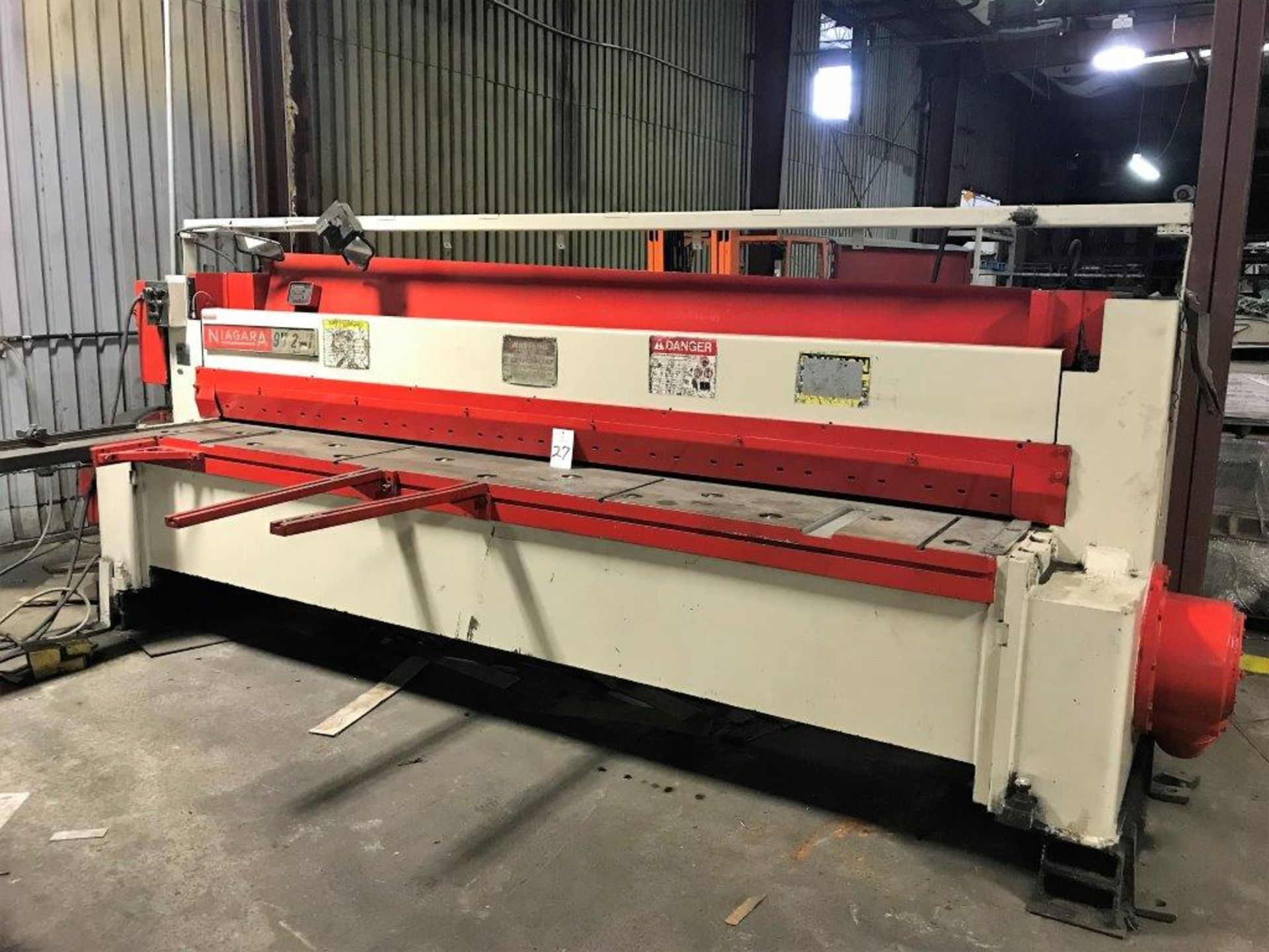 Niagara 912 3/8" x 12' Mechanical Shear