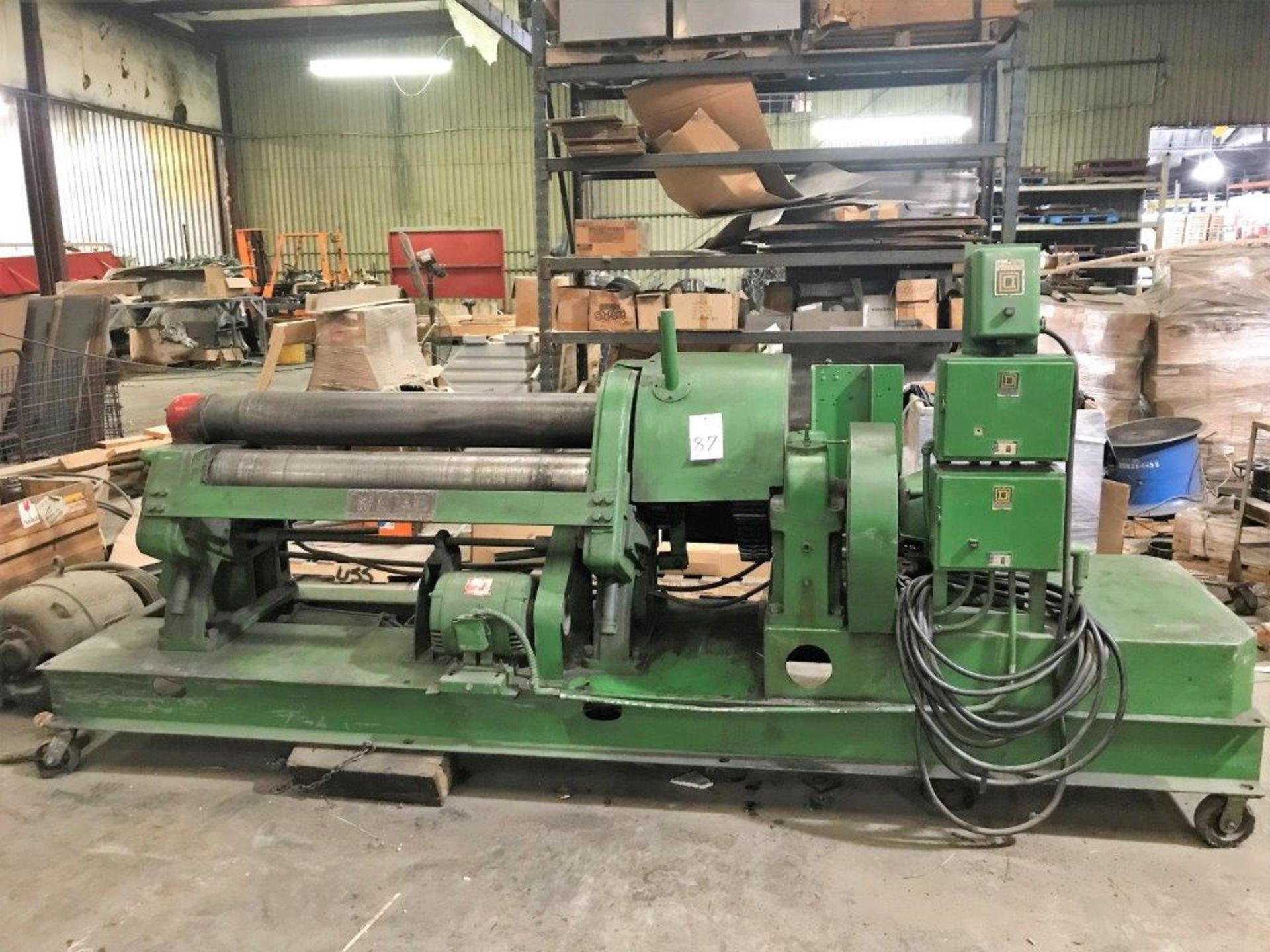 Webb R31-103-6 Mechanical Plate Bending Roll