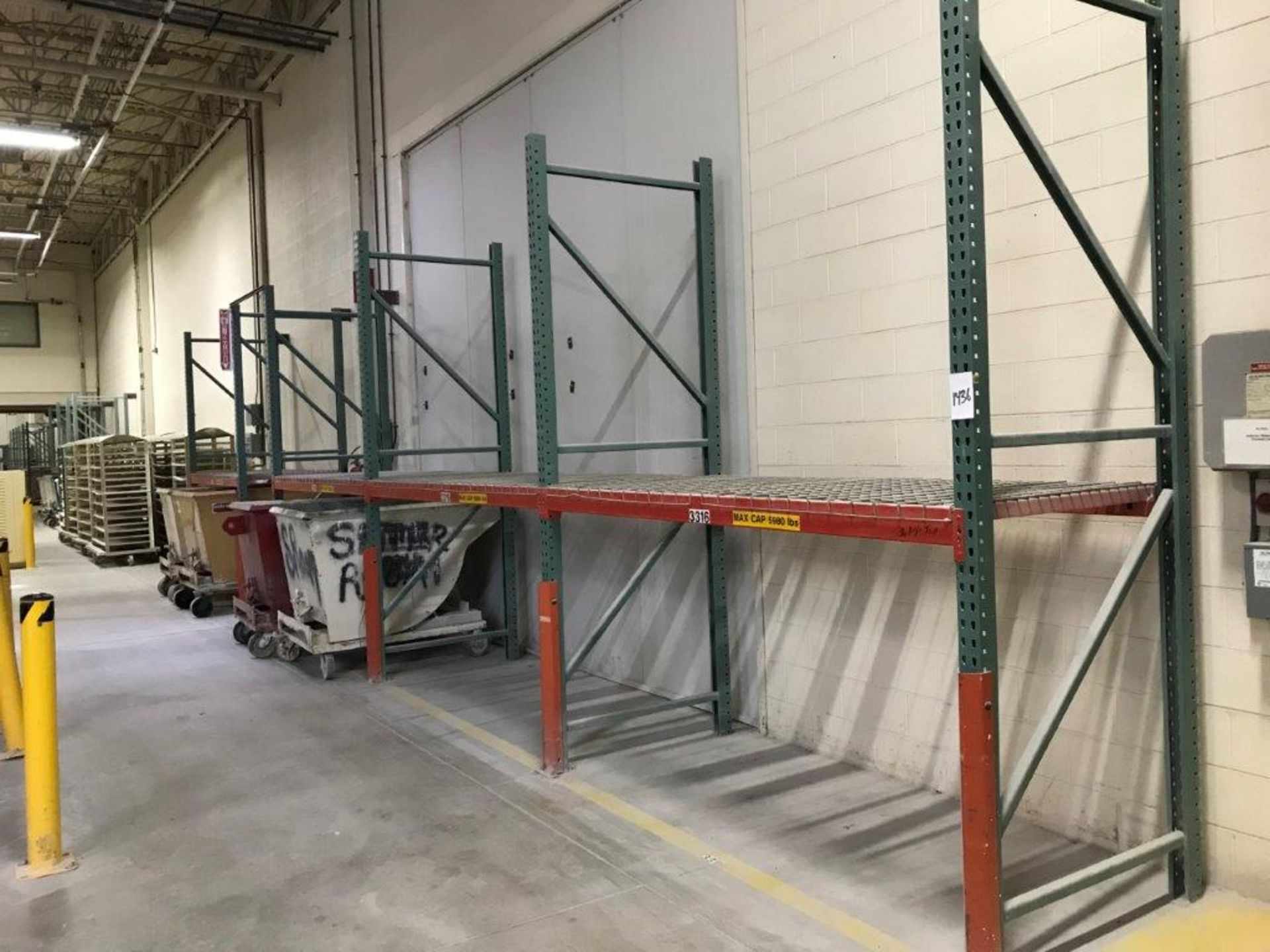 (13) Sections Pallet Racking