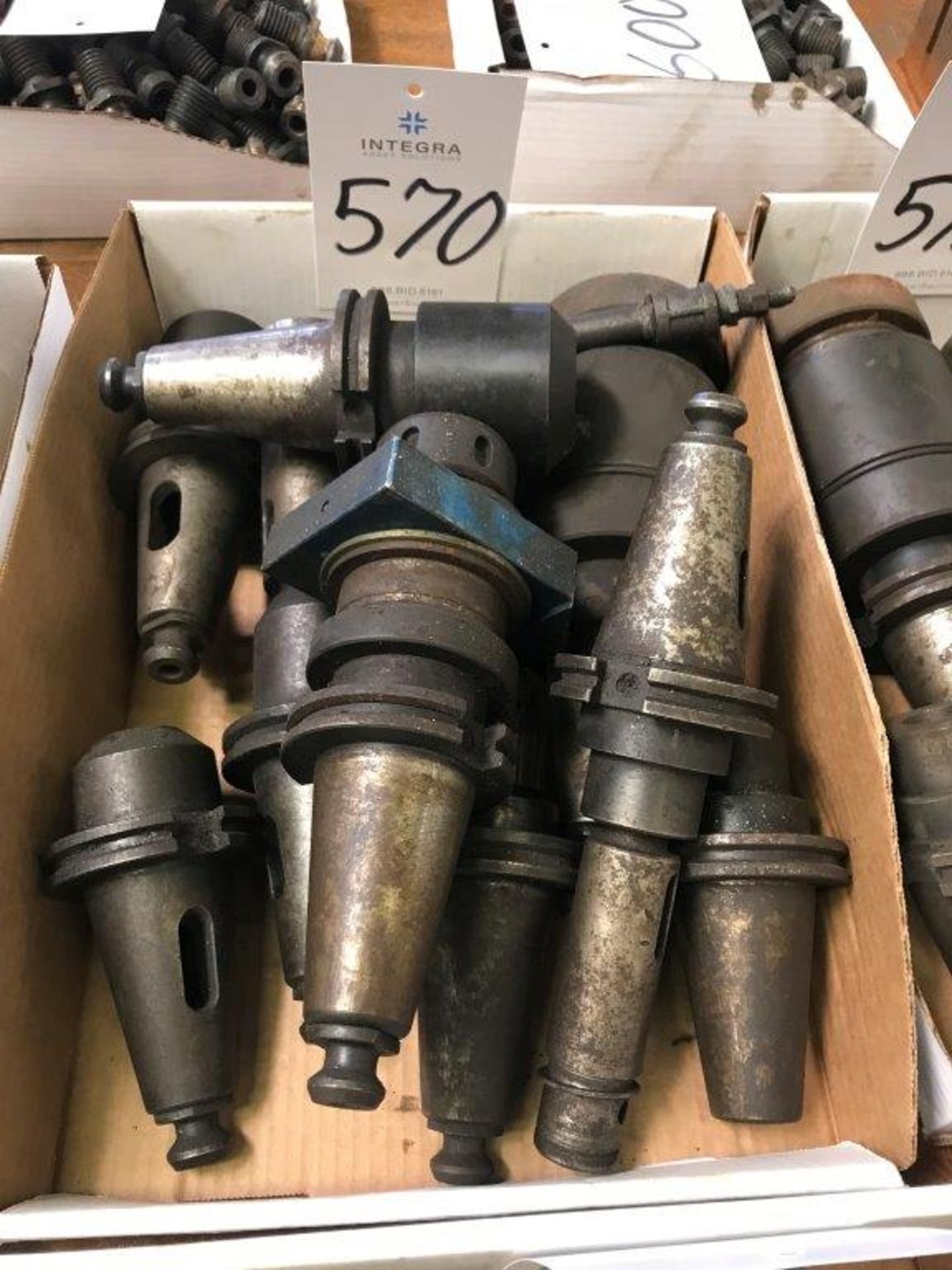 (10) Assorted CAT45 Tool Holders