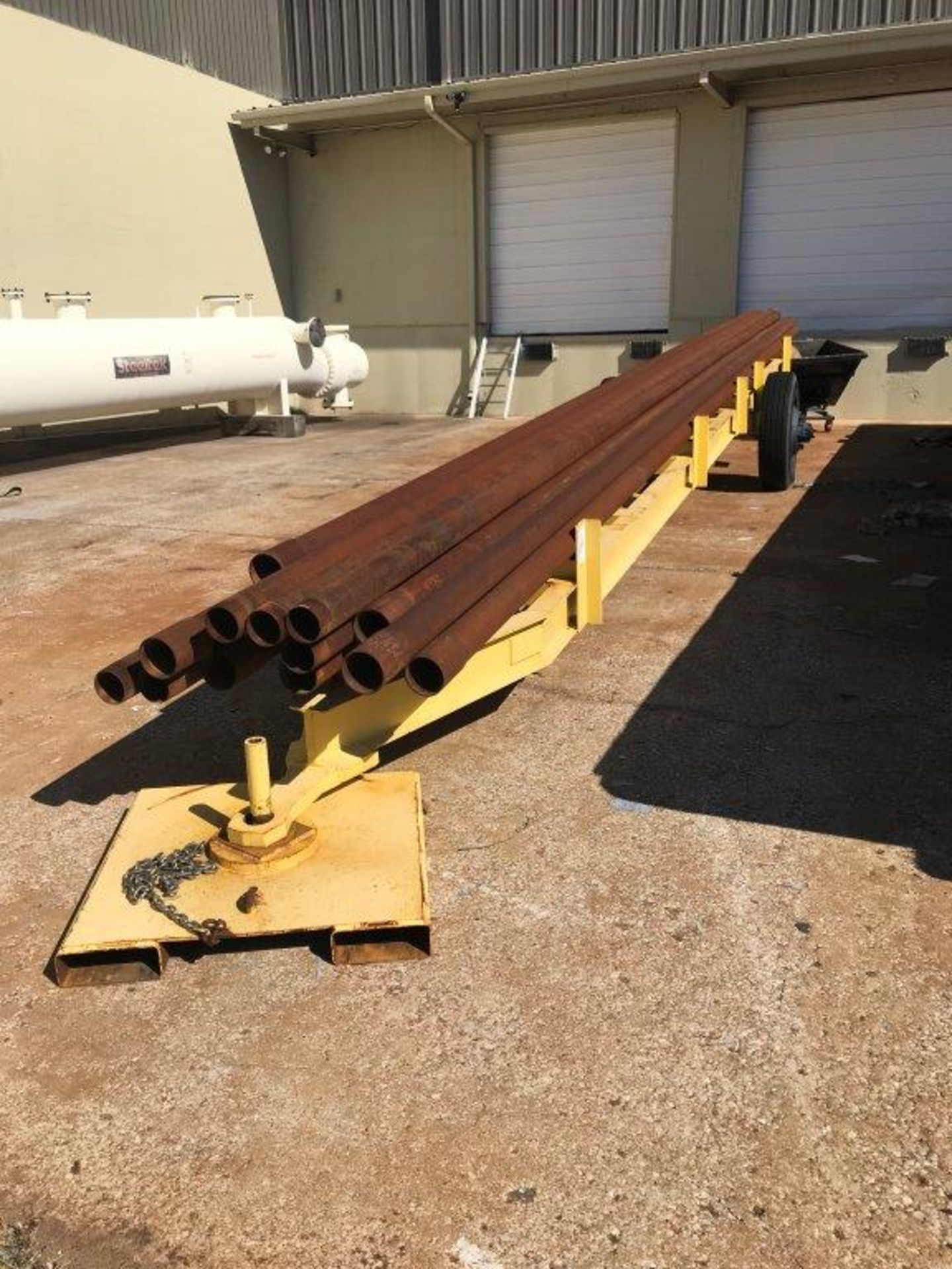 38" x 30' Single Axle Pole Trailer (Pipe Not Included)