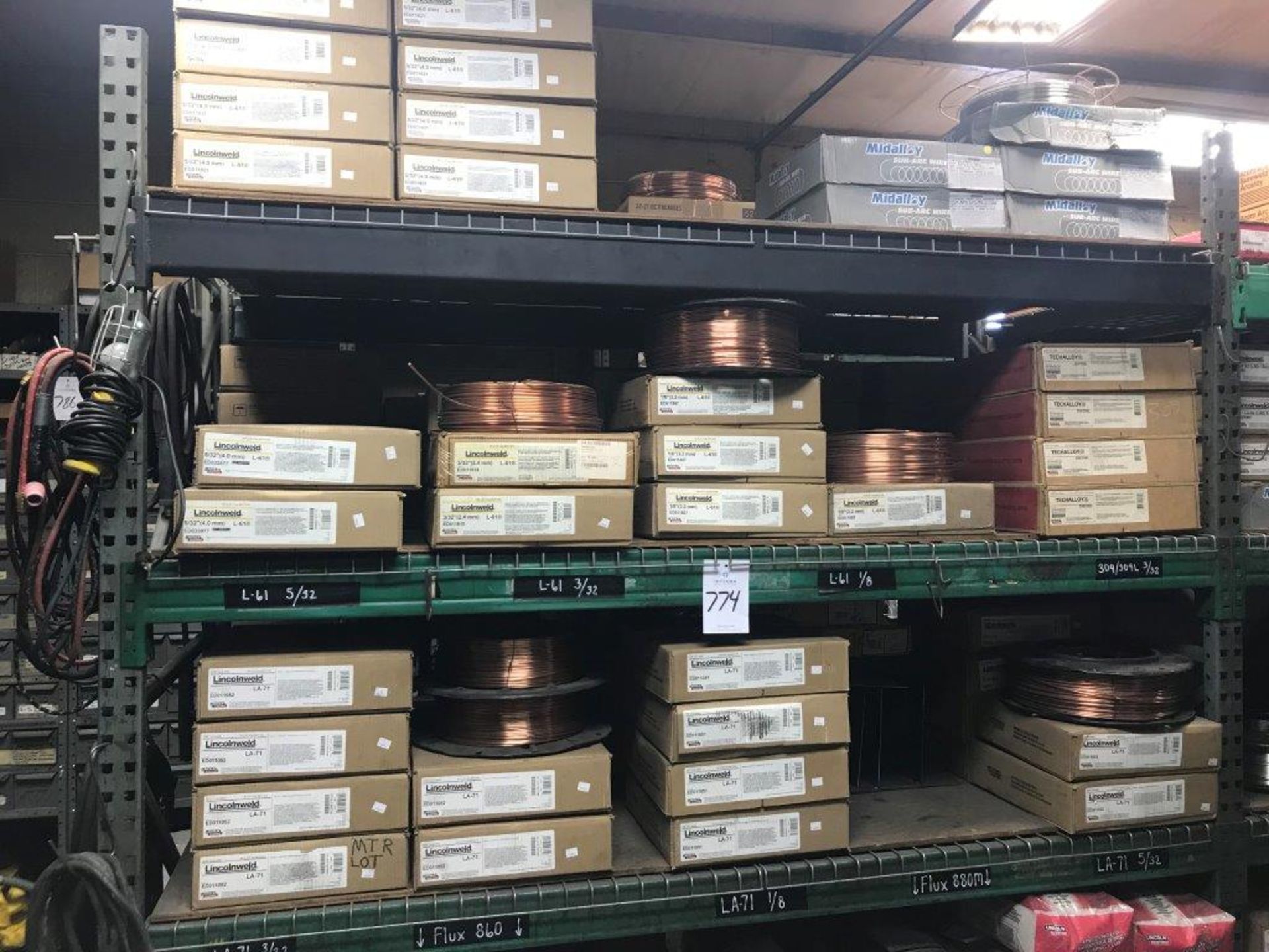 Lot of Assorted Welding Wire