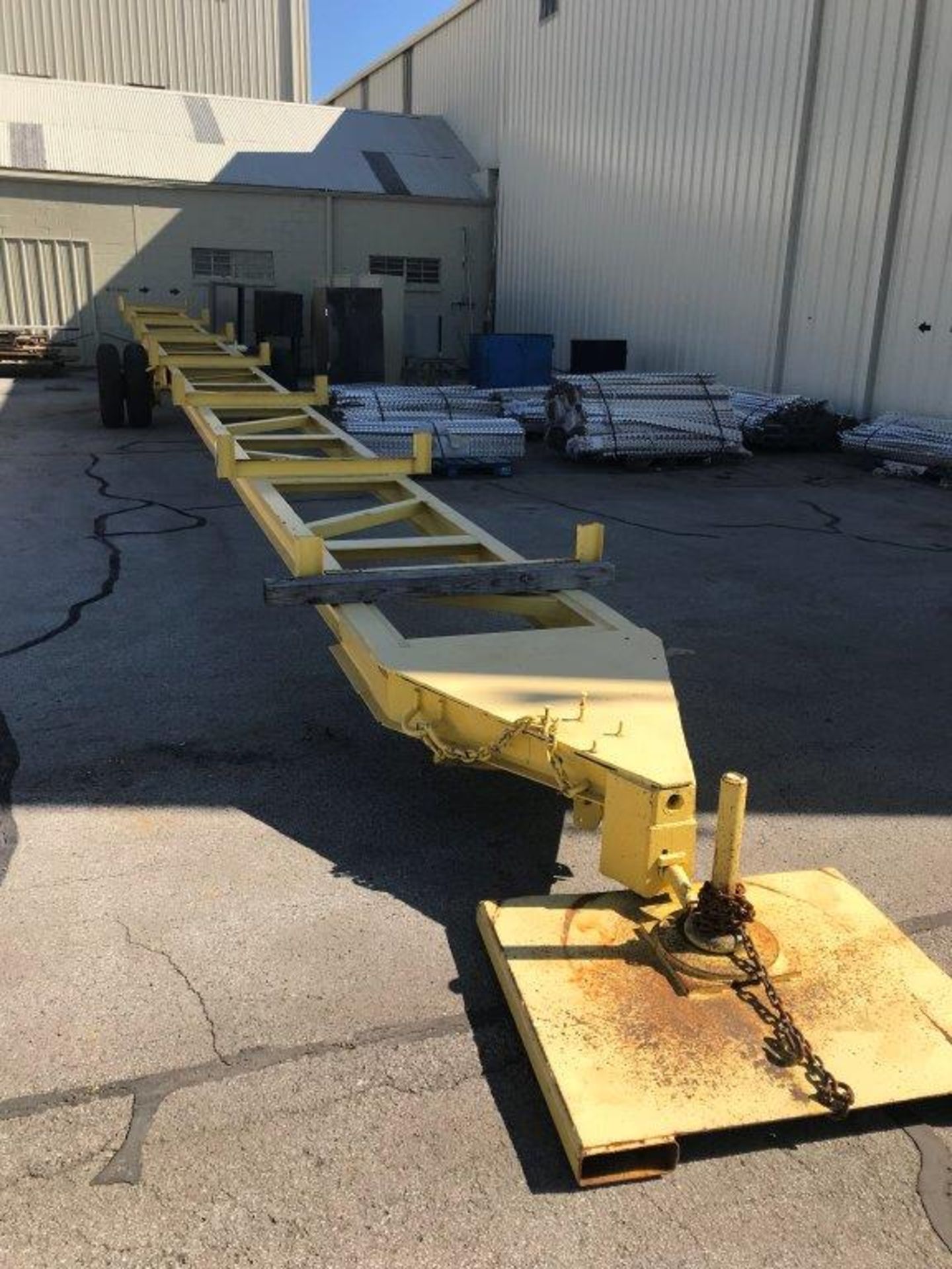 44" x 60' Single Axle Pole Trailer