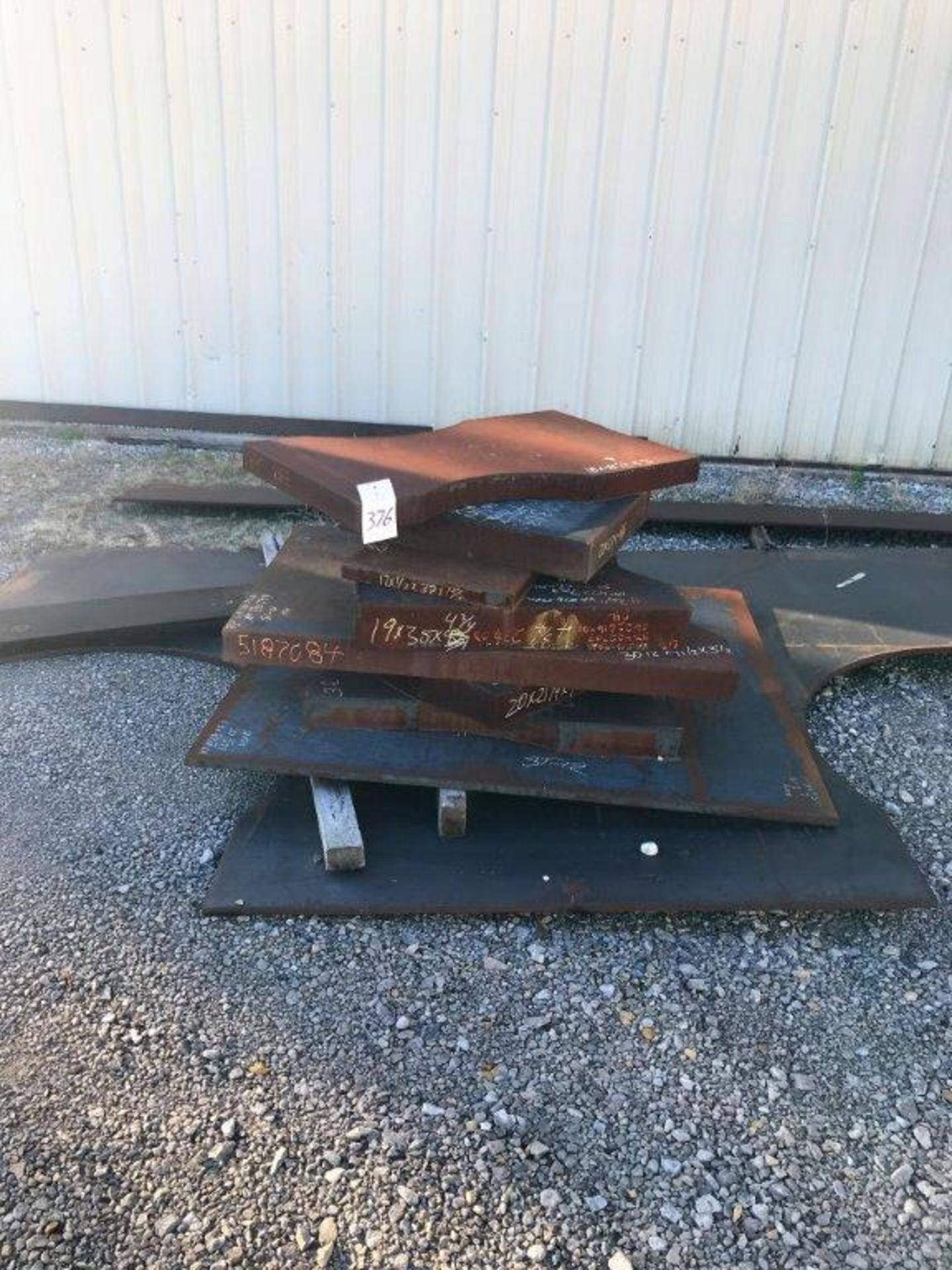 Lot of Assorted Plate Steel - Grade 51670, 8,300-Lbs (Approx.)