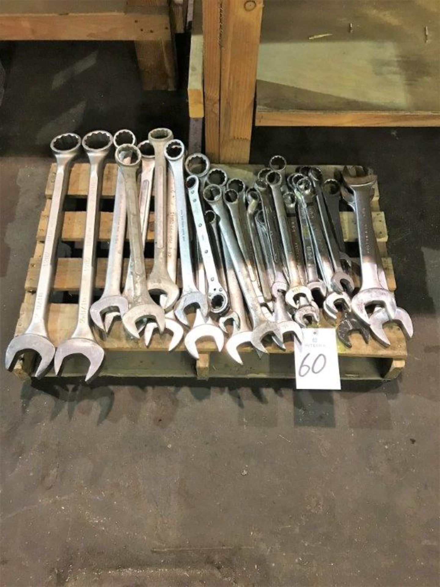 Lot of Assorted Large Combination Wrenches