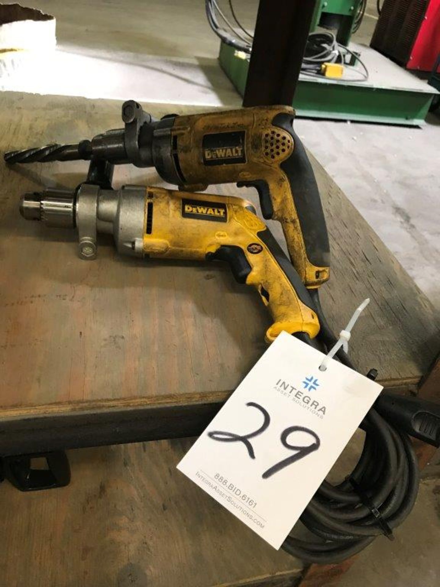 (2) DeWalt, DW235G Drill