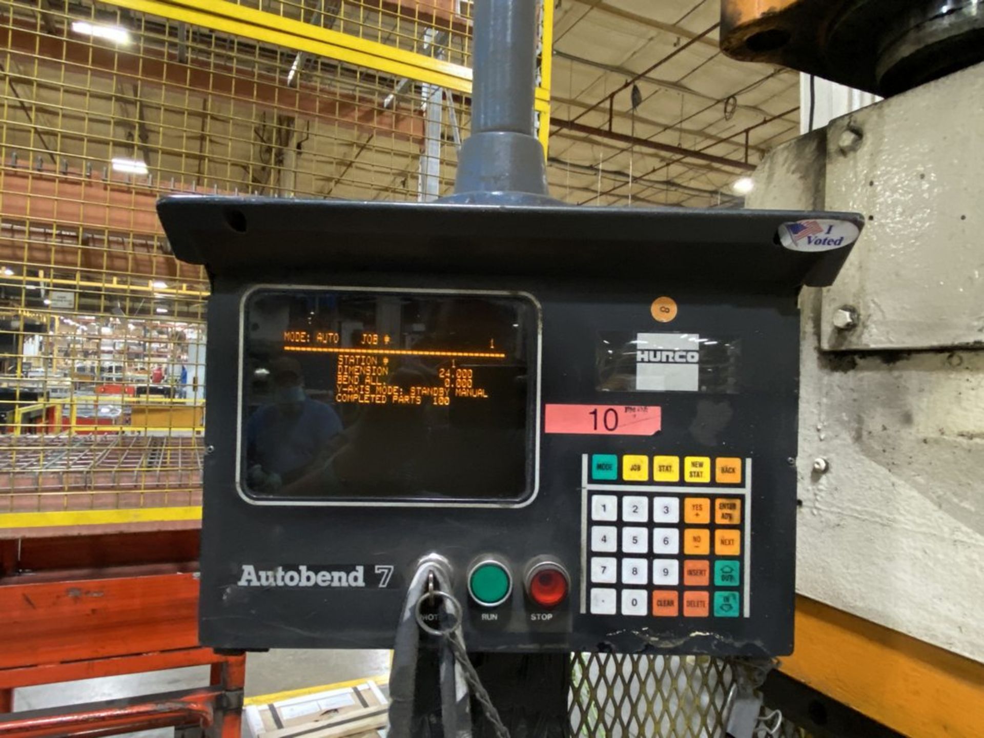 Cincinnati 135CBx10FT 135-Ton x 12' Hydraulic Press Brake, S/N 42478 - Image 17 of 19