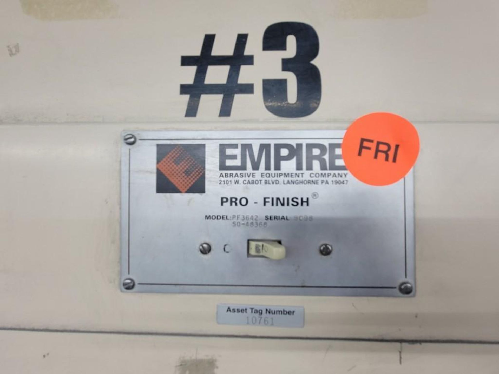 Empire PF3642 Pro-Finish Blast Cabinet - Image 6 of 6