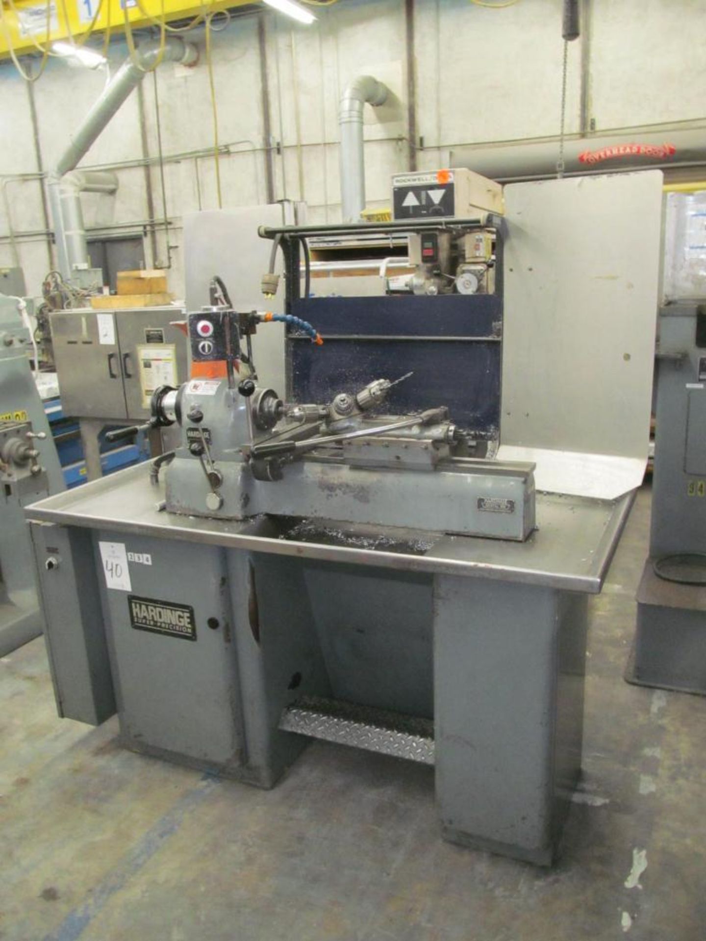 Hardinge DV-59 Second Operation Lathe - Image 4 of 8