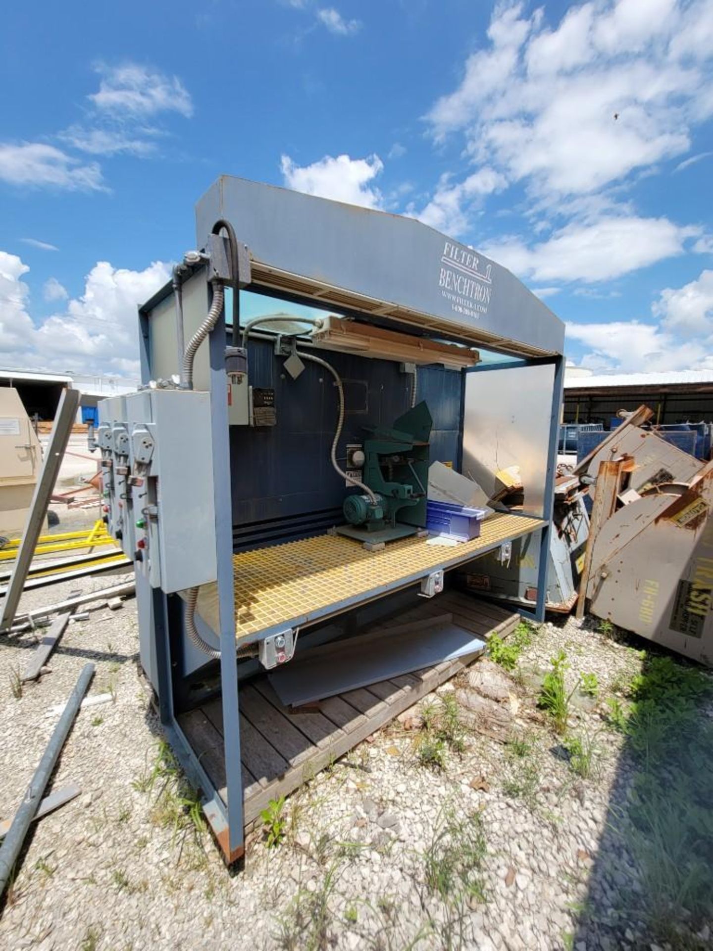 Filter 1 BFSB-6-5 Benchtron Downdraft Table w/ Bader Belt Sander