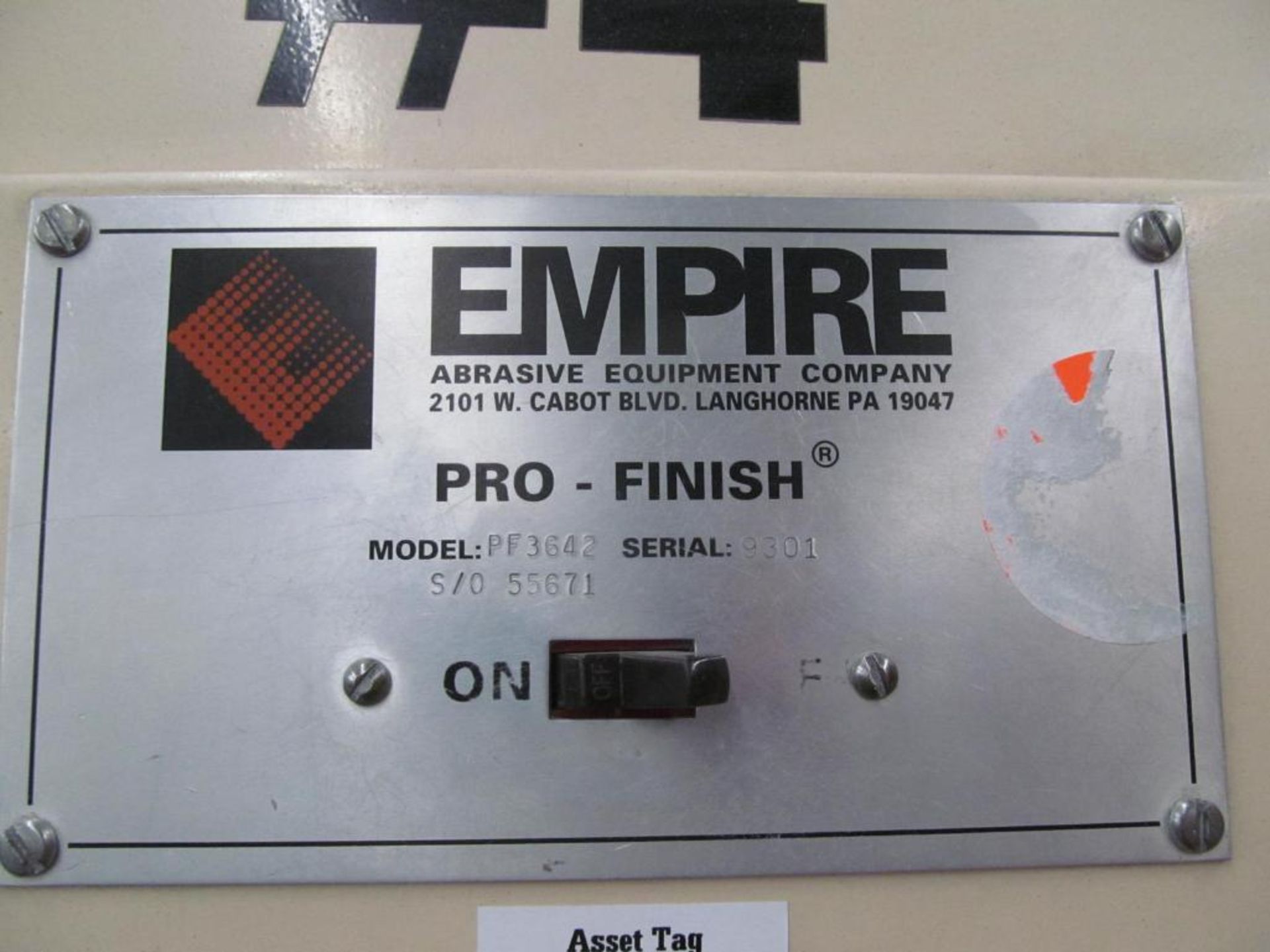 Empire PF3642 Pro-Finish Blast Cabinet - Image 10 of 10