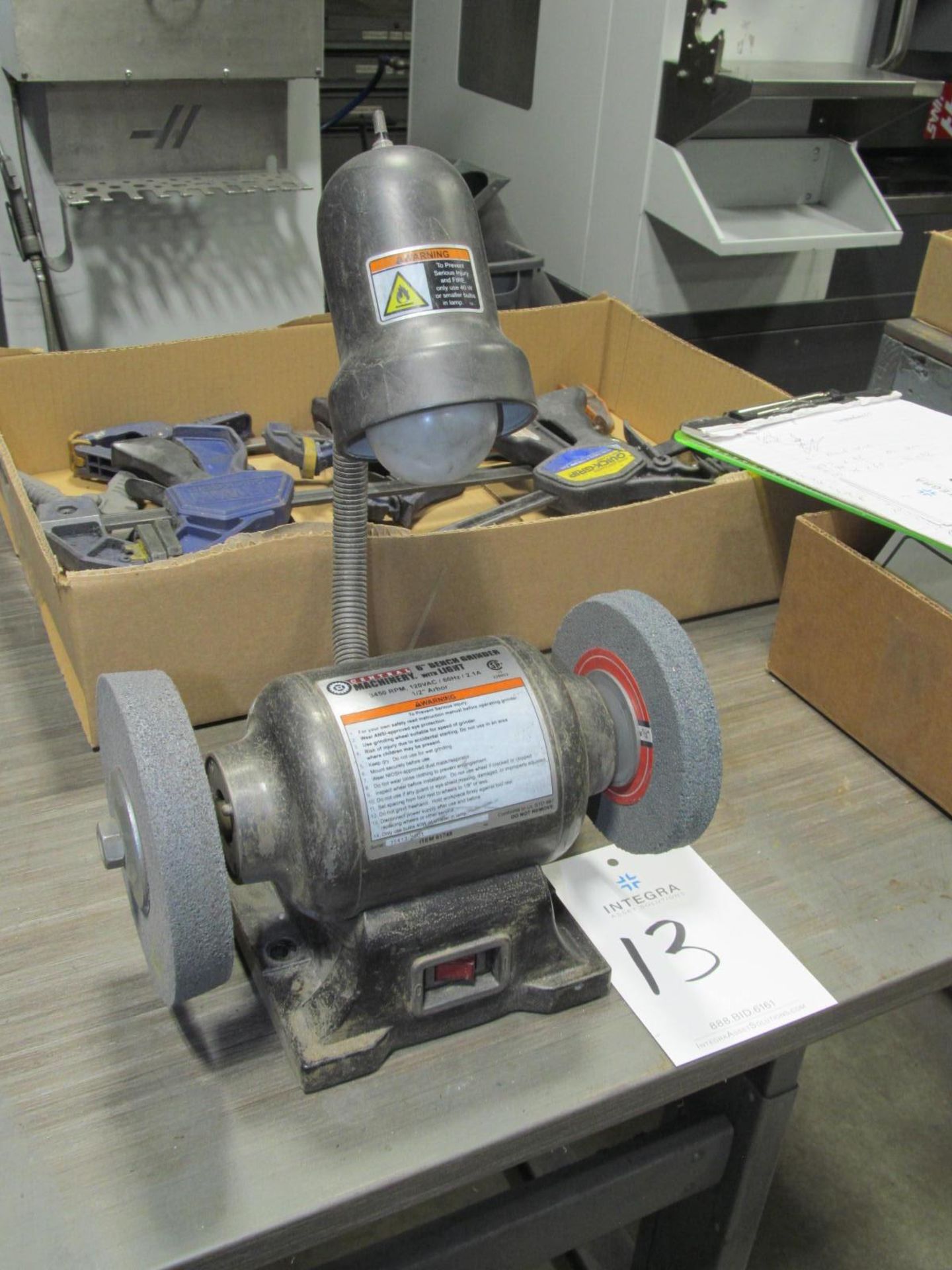 Central Machinery 6" Double End Bench Grinder
