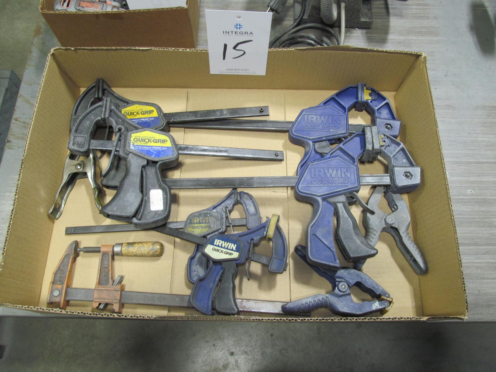 Lot of Assorted Clamps