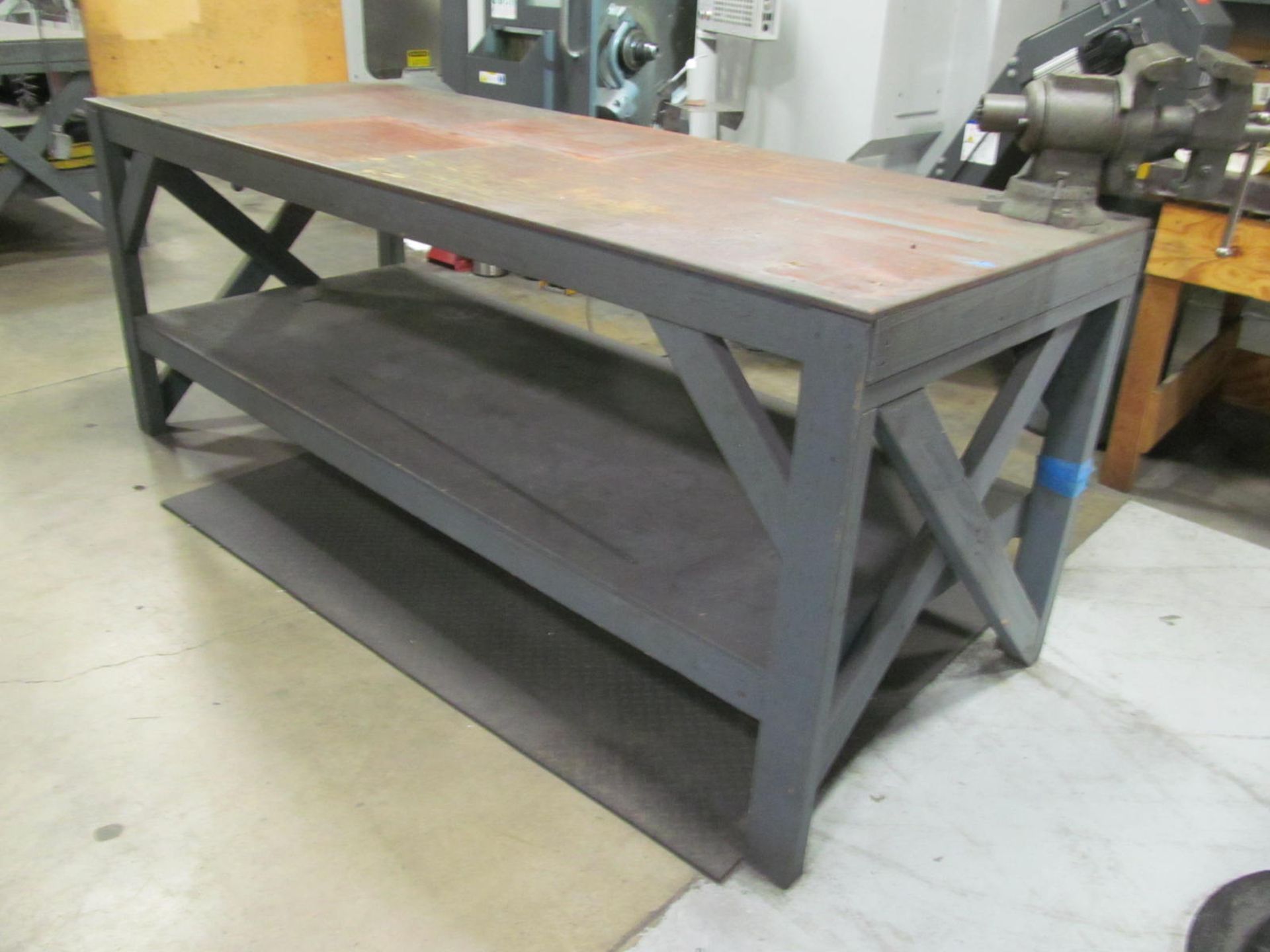 (2) Wooden Work Benches - Image 2 of 2