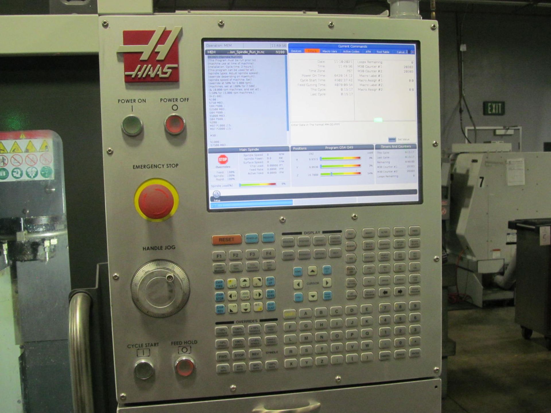 Haas DM-1 High-Performance CNC Drill/Mill Center - Image 6 of 7