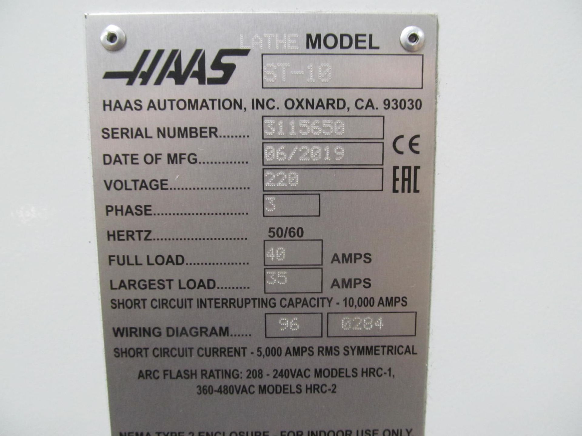 Haas ST-10 CNC Chucker - Image 9 of 9