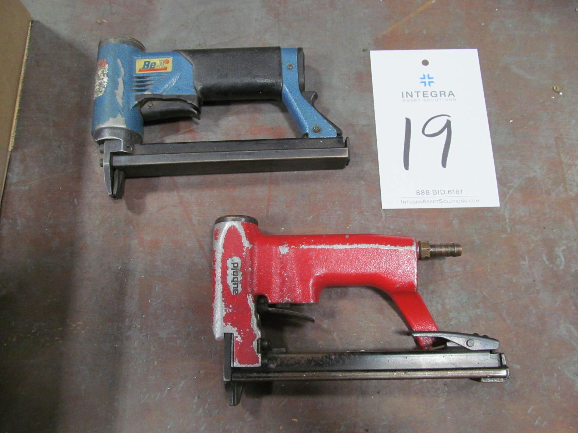 (2) Pneumatic Staple Guns