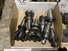 Lot of (7) CT 40 Tool Holders