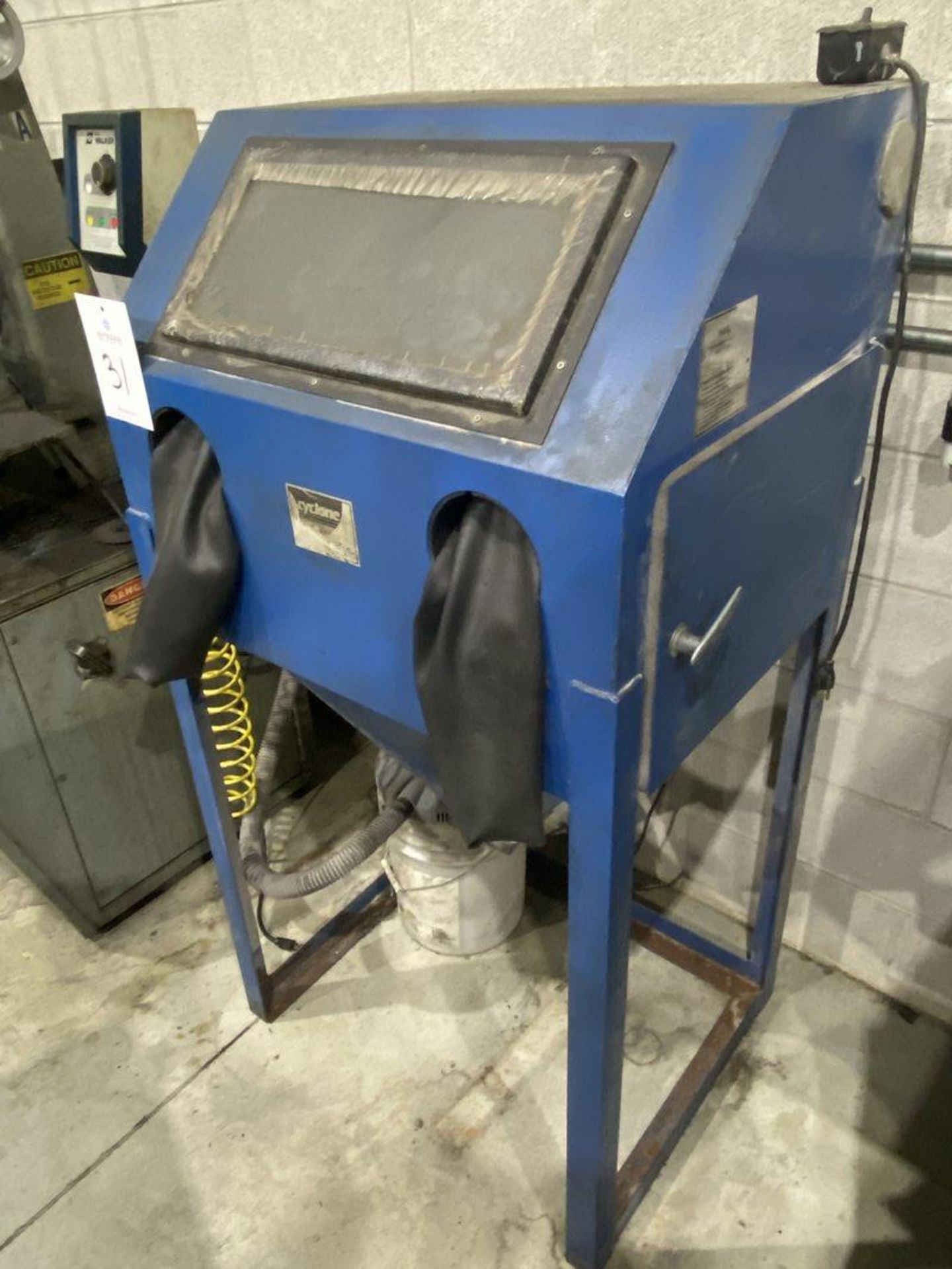 Cyclone 2-Hole Blast Cabinet - Image 2 of 3