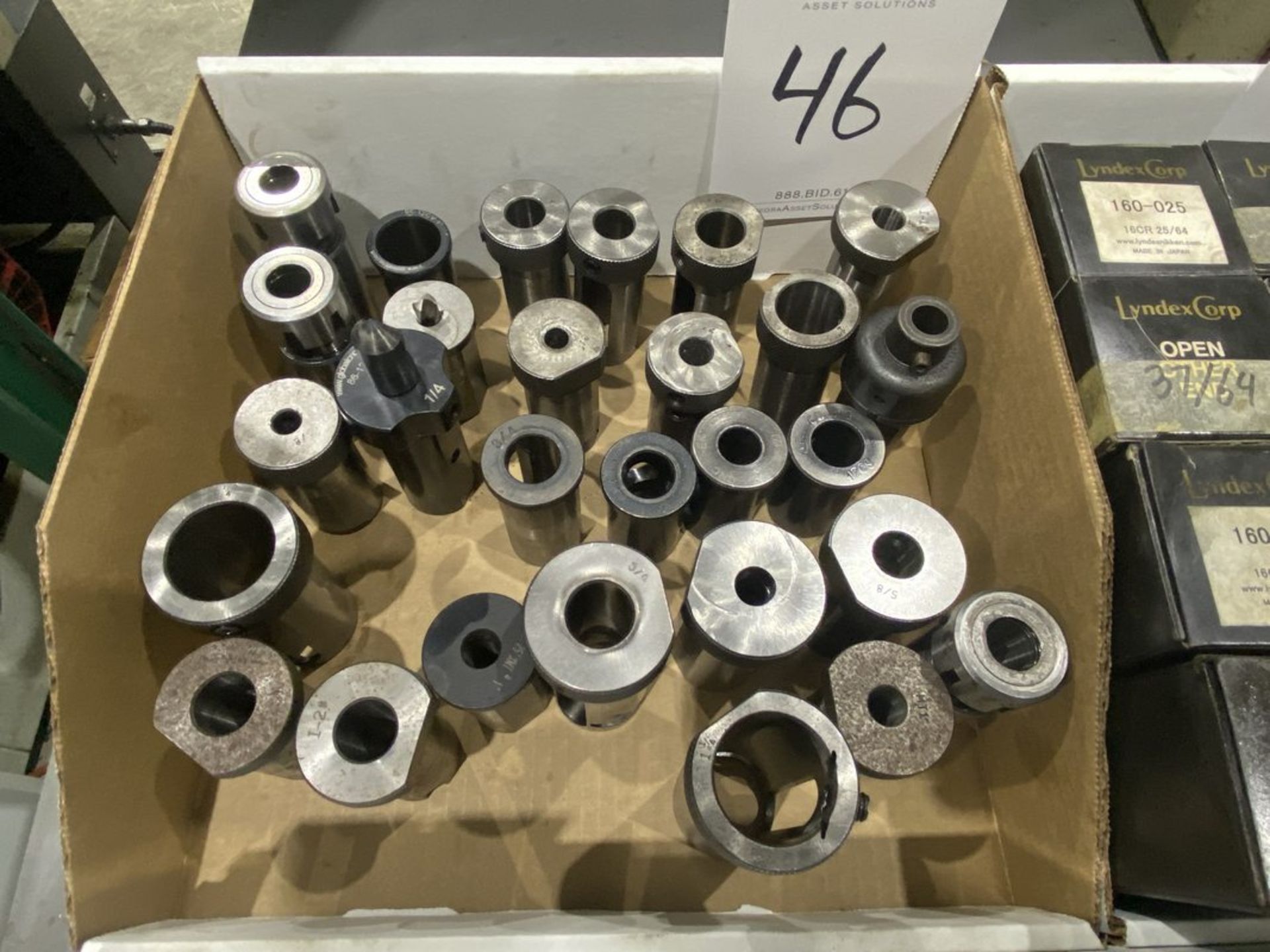 Lot of Collet Adapters