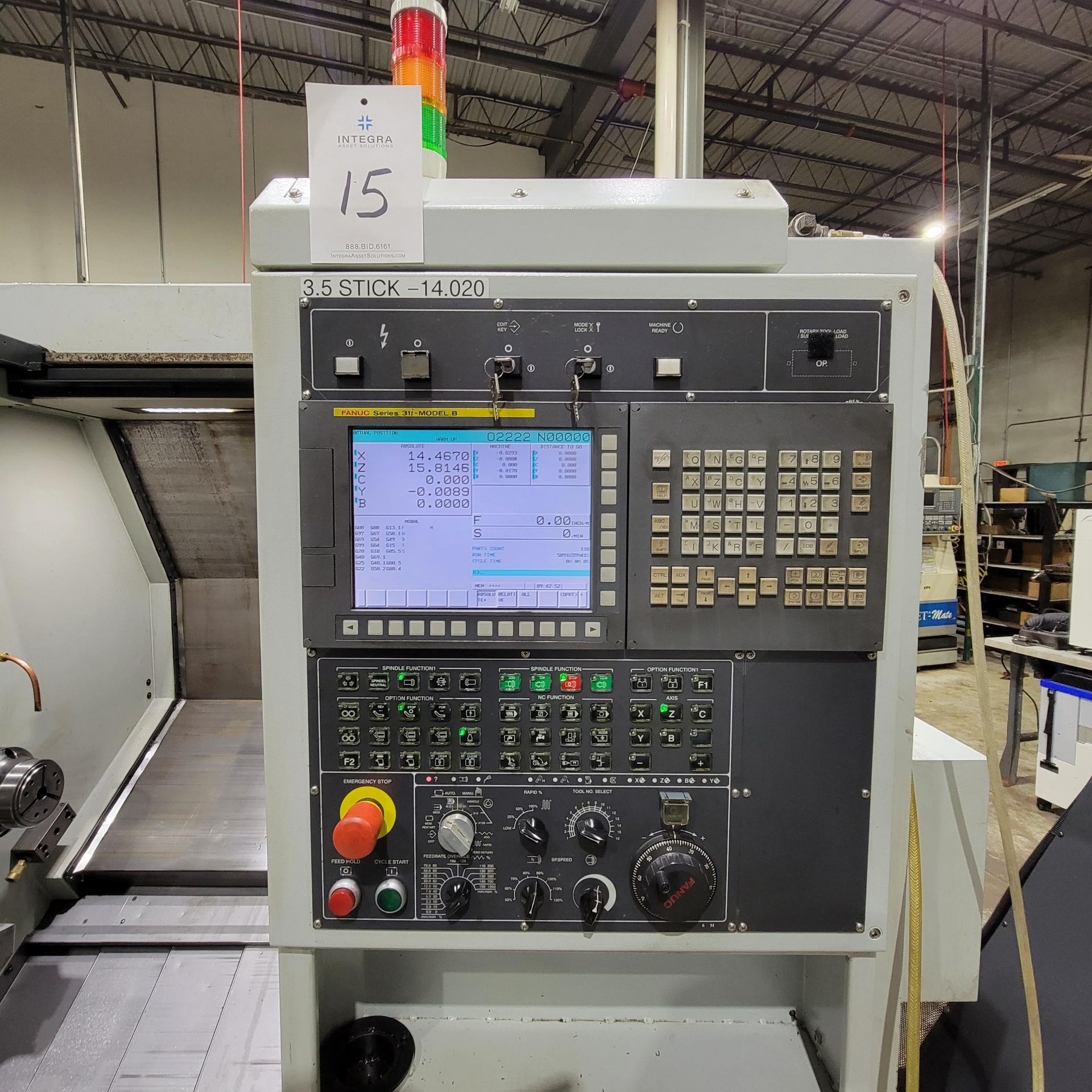 Yama Seiki GLS-2000LYS CNC Turning Center - Image 5 of 20