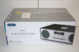 BOXED MAJORITY OAKINGTON DAB+ DIGITAL RADIO CD PLAYER BLUETOOTH MODEL: OAK-CDAB-WAL UK RRP £119.