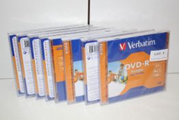 8X SEALED VERBATIM DVD-R DISCSCondition ReportAppraisal Available on Request- All Items are
