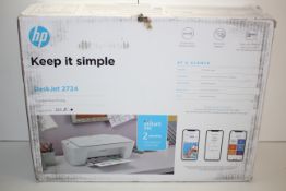 BOXED HP DESKJET 2724 ESSENTIAL HOME PRINTING RRP £58.90Condition ReportAppraisal Available on