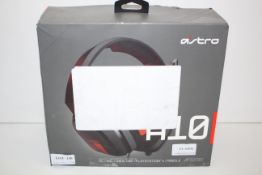 BOXED ASTRO A10 GAMING HEADSET RRP £59.99Condition ReportAppraisal Available on Request- All Items