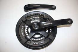 UNBOXED SHIMANO DUAL SIS INDEX CRANK RRP £37.99Condition ReportAppraisal Available on Request- All