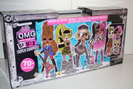 BOXED LOL SURPRISE O.M.G SUPER SURPRISE 4 DOLL SET RRP £80.00Condition ReportAppraisal Available