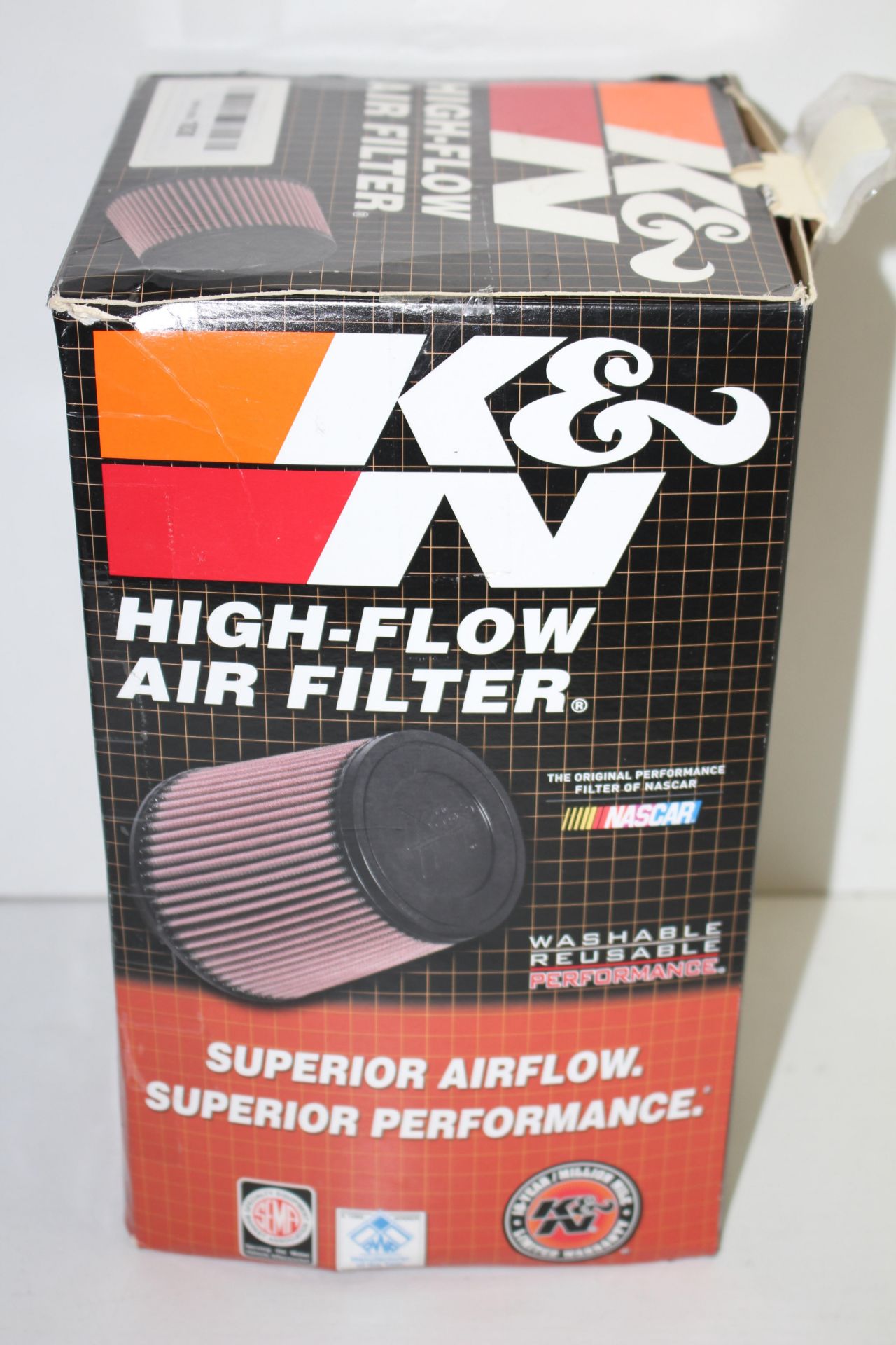 BOXED K&N HIGH-FLOW AIR FILTER E-2993 RRP £56.73Condition ReportAppraisal Available on Request-