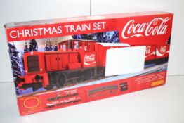 BOXED HORNBY COCA-COLA CHRISTMAS 00 GAUGE TRAIN SET RRP £80.00Condition ReportAppraisal Available on