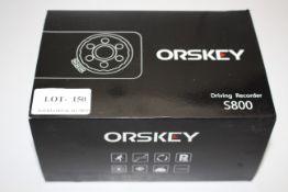 BOXED ORSKEY DRIVING RECORDER S800Condition ReportAppraisal Available on Request- All Items are