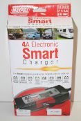 BOXED MAYPOLE 4A ELECTRONIC SMART CHARGER MP7423 RRP £38.00Condition ReportAppraisal Available on