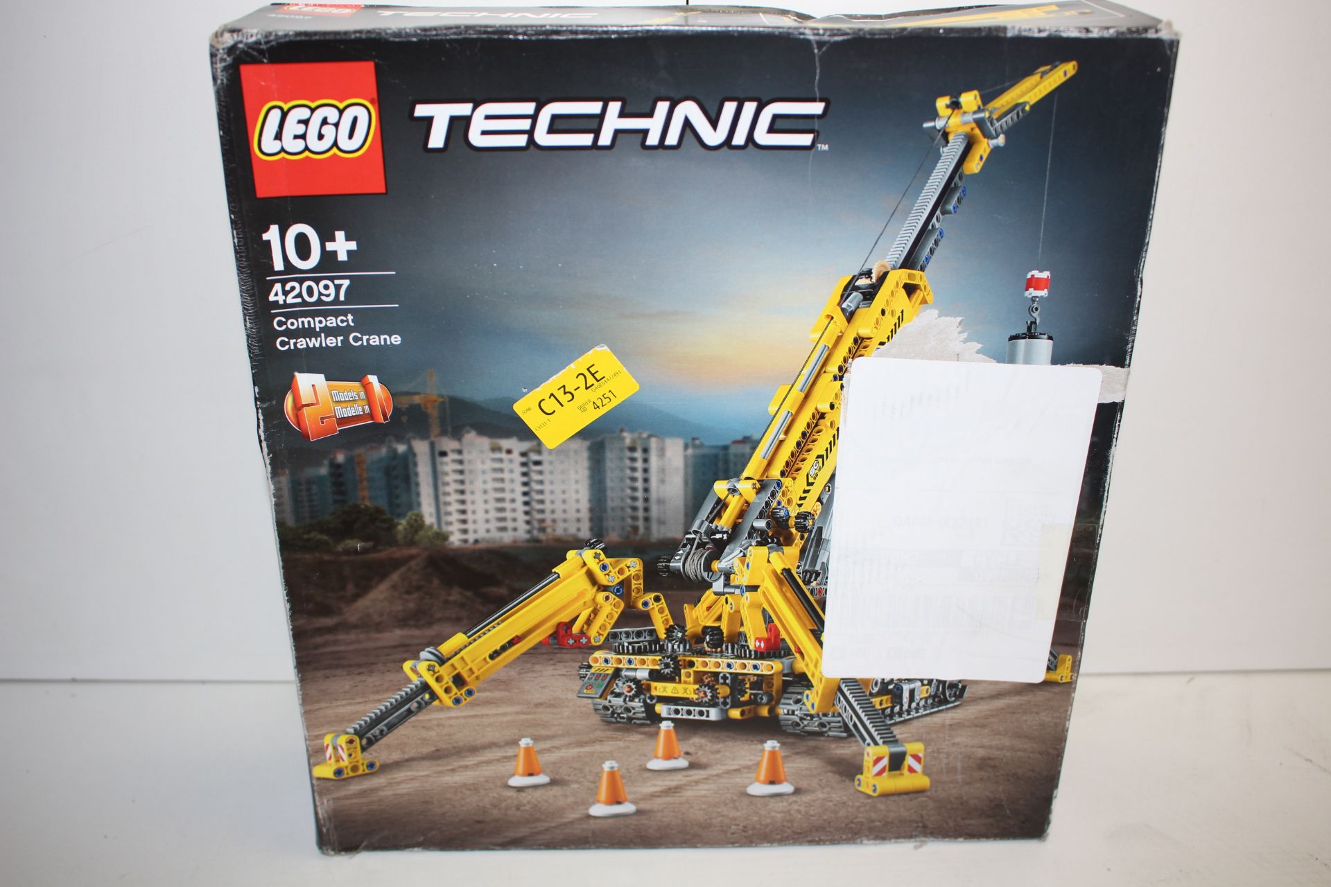 BOXED LEGO TECHNIC COMPACT CRAWLER CRANE 42097 RRP £79.99Condition ReportAppraisal Available on