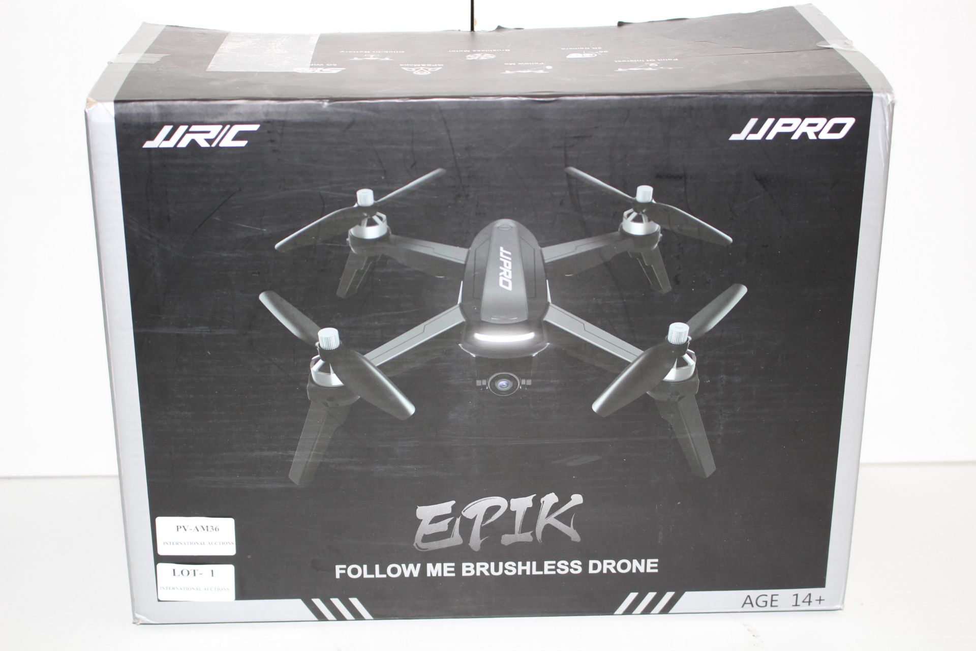 BOXED JJ PRO R/C EPIK FOLLOW ME BRUSHLESS DRONE RRP £107.99Condition ReportAppraisal Available on