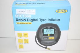 BOXED RING RTC1000 RAPID DIGITAL TYRE INFLATOR 12V DC RRP £43.52Condition ReportAppraisal