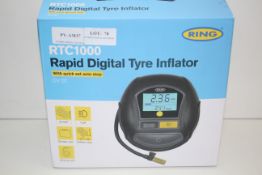 BOXED RING RTC1000 RAPID DIGITAL TYRE INFLATOR 12V DC RRP £43.52Condition ReportAppraisal