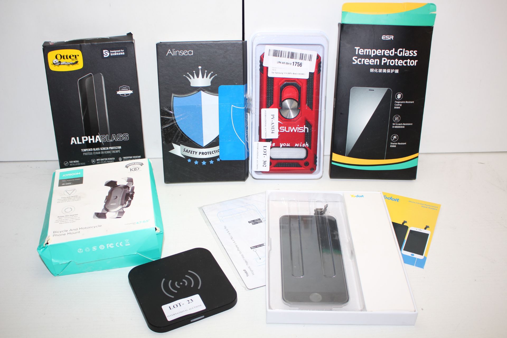 7X ASSORTED PHONE ITEMS COMBINED RRP £107.00Condition ReportAppraisal Available on Request- All