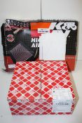 2X ASSORTED BOXED ITEMS BY K&N FILTERS & FEBI BILSTEINCondition ReportAppraisal Available on