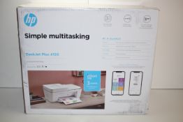 BOXED HP DESKJET PLUS 4120 RRP £59.99Condition ReportAppraisal Available on Request- All Items are