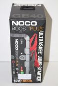 BOXED NOCO BOOST PLUS GB40 ULTRASAFE JUMP STARTER 12V 1000A RRP £123.99Condition ReportAppraisal