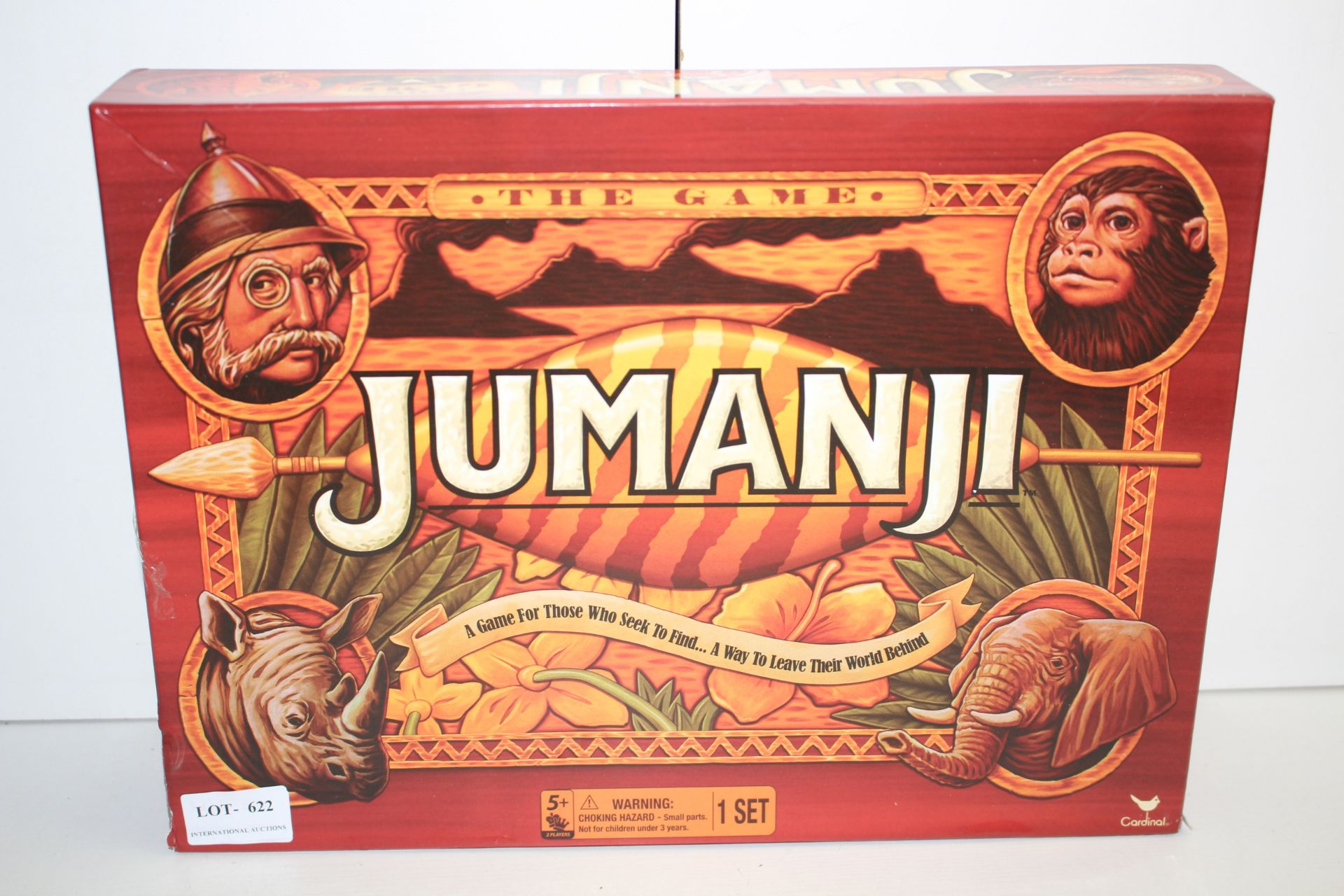 BOXED JUMANJI THE BOARD GAMECondition ReportAppraisal Available on Request- All Items are