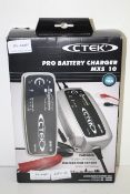 BOXED CTEK PRO BATTERY CHARGER MXS 10 12VOLT 10A RRP £159.00Condition ReportAppraisal Available on